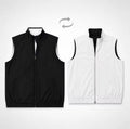Veste hollandaise noir et blanc réversible